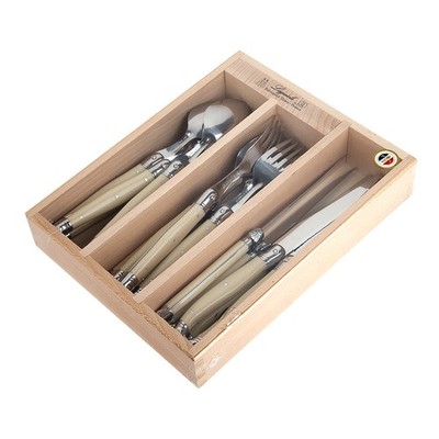 NEW Laguiole Debutante Cutlery Ivory Set 18pce