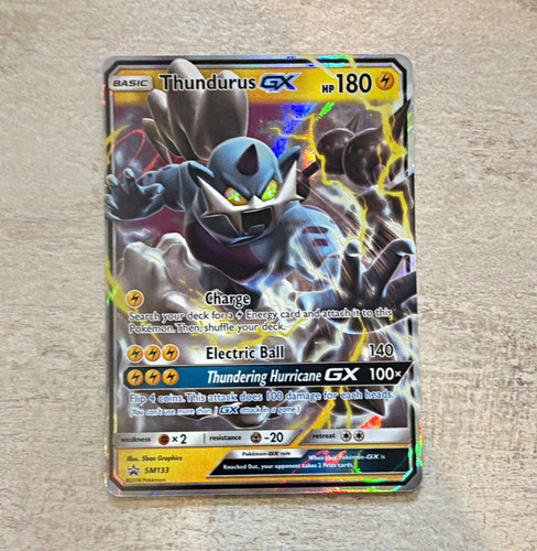 The Pokémon Company Thundurus GX Promo SM133 Holo English 180 HP