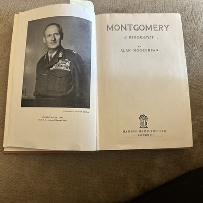 Montgomery A Biography by Alan Moorehead 1947 Hamish Hamilton Ltd Hardback
