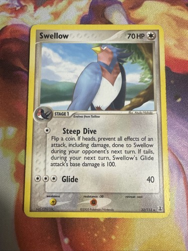 Swellow Delta Species 2005 32/113 Rare Pokemon