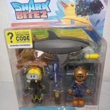 DEVSERIES Shark Bite 2 Game Pack w/Exclusive Virtual Code Shark Cage Diver - NEW