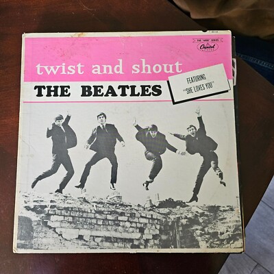 THE BEATLES Twist and Shout 1964 Canada Capitol Records T 6054 LP