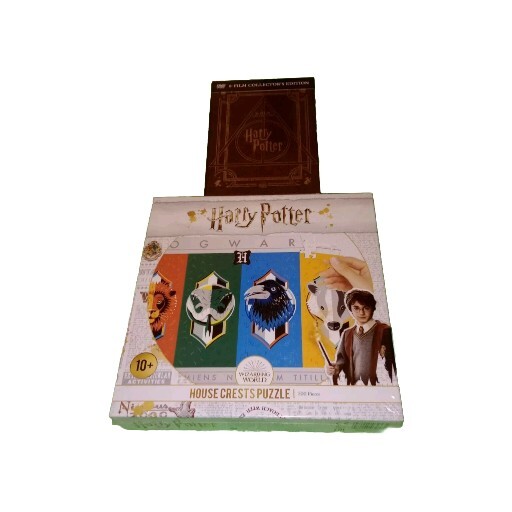 Harry Potter M.A.G.O. Collector's Edition 8 film dvd cofanetto + puzzle