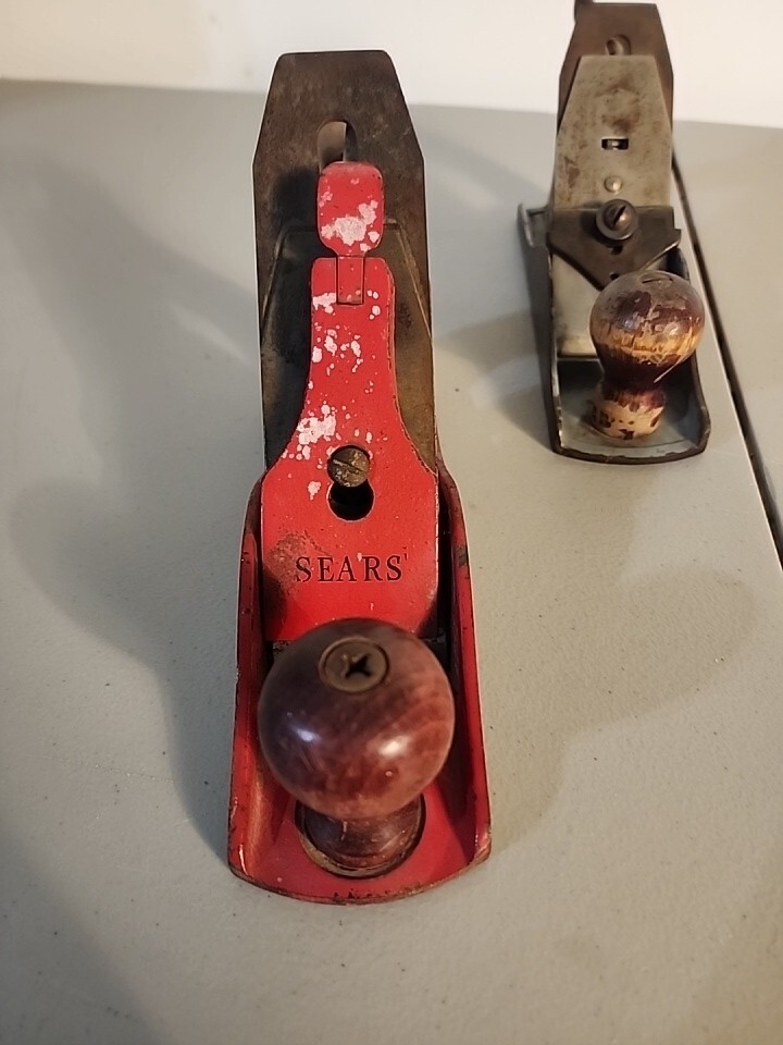 Vintage Lot Of 2 Wood Hand Planers eBay