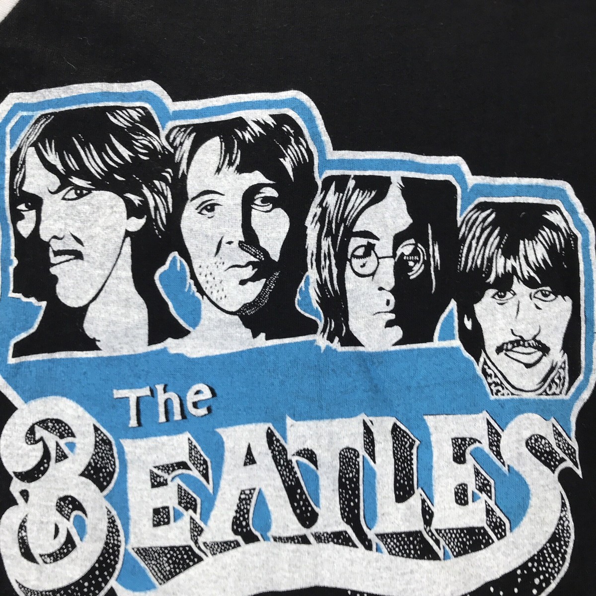 r*1様 激レア80s Beatles Forever World Tour 1 vintage 80s THE BEATLES FOREVER CONCERT JERSEY T-Shirt XXS
