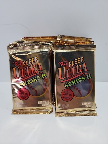 1993 FLEER ULTRA Series 2. Lot Of 24 Unopened Packs.