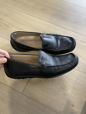 ECCO pebbled leather driving moc 42 Ecco | Shoes | Mens Ecco Driving Loafersblack Pebbled  main image 3