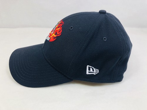 Binghamton Rumble Ponies New Era 39Thirty Marvel Flex Fitted Hat Size S/M Blue - Picture 4 of 13
