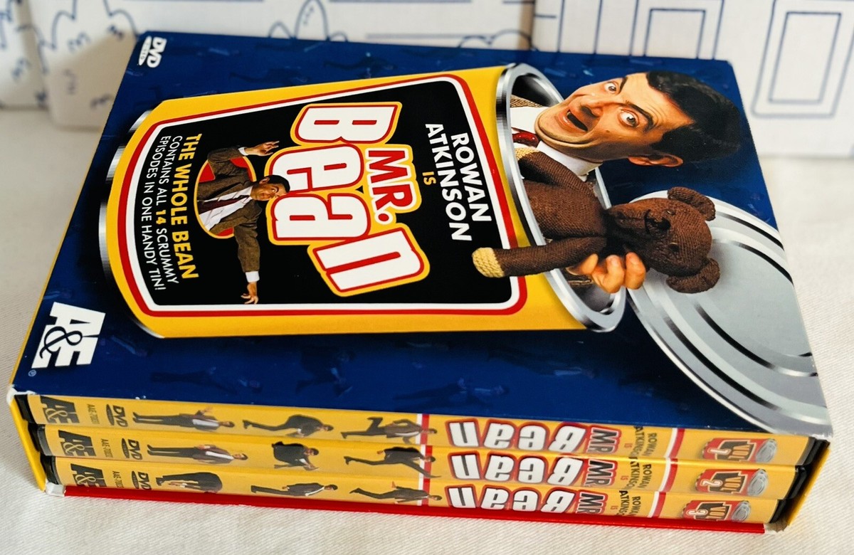 Mr. Bean The Whole Bean 3 DVD Discs 2003 TV Show Set Collection