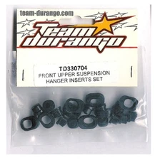 Team Durango TD330704 Fr. Upper Suspension Hanger Inserts DESC10 DEX8 DEX8T DNX8