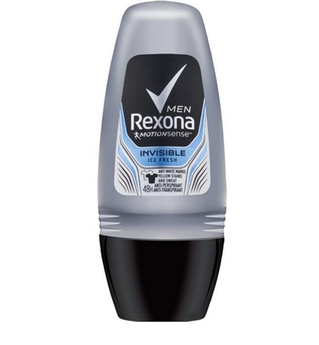 89,33€/L- 6er Pack REXONA Deo Roll-on Men "Invisible Ice Fresh" - 50ml