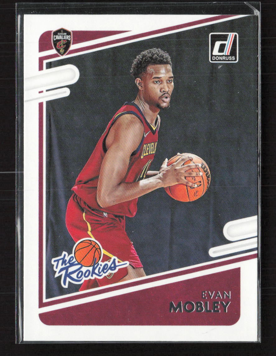 2021-22 Donruss #3 Evan Mobley The Rookies Cleveland Cavaliers (T)