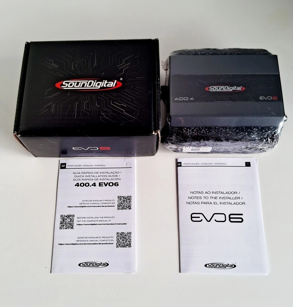 Soundigital 400.4 Evo6 4 Ohms Module Amplifier Stereo 400 Watts