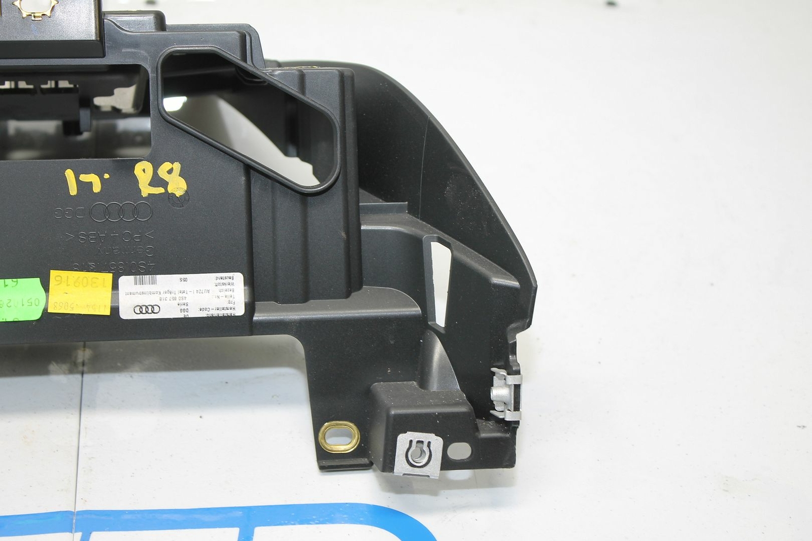 16-21 AUDI R8 V10 PLUS OEM GAUGE CLUSTER PANEL SURROUND BRACKET MOUNT 4S0857318