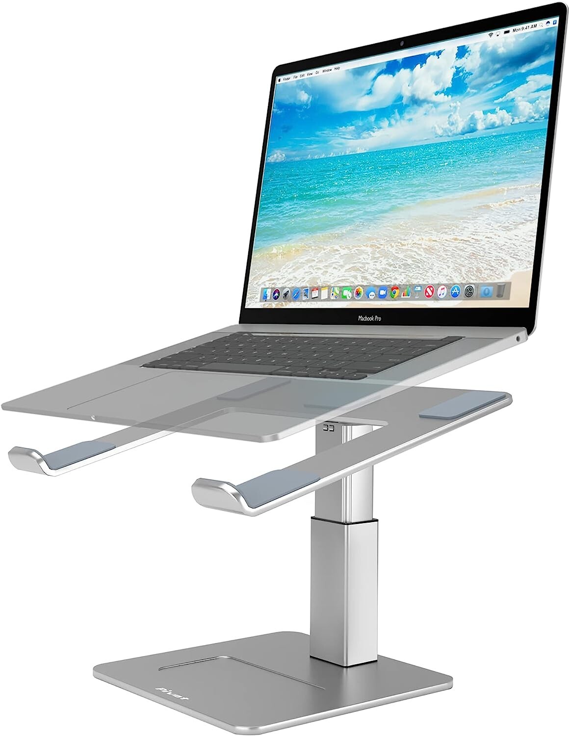 Adjustable Aluminum Laptop Stand Ergonomic for 11-17in Computers  -image