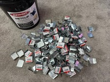 Case of 250 METPOST TYPE 51 METCLIP Fixing Brackets 52mm