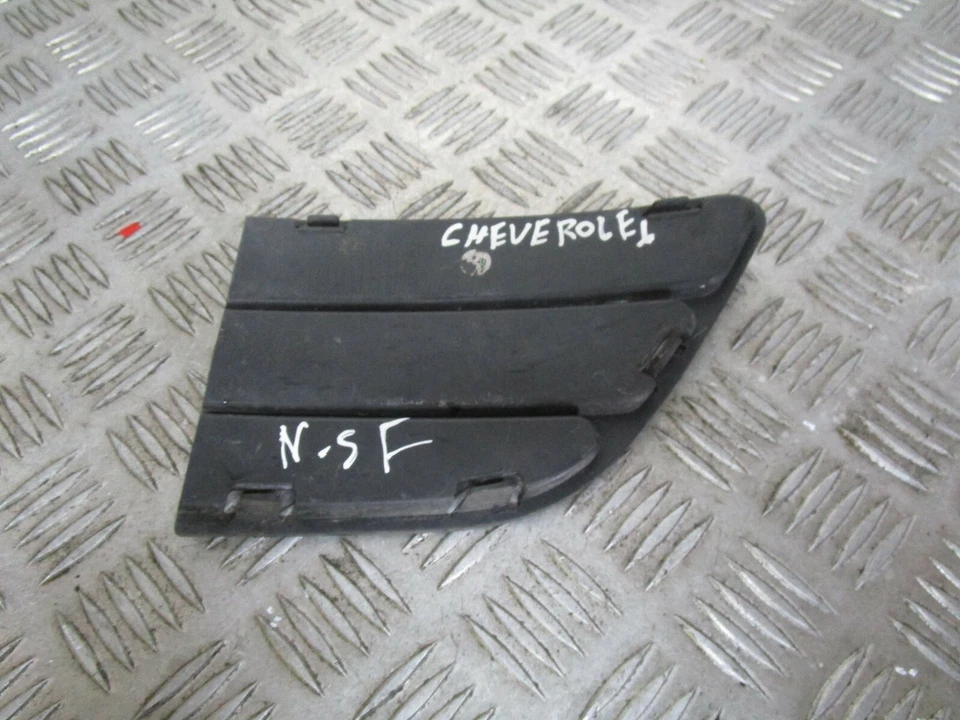 2010-15 CHEVROLET SPARK 5DR NSF PASSENGER SIDE FRONT LOWER GRILL 96687211 OEM - Image 3 of 4