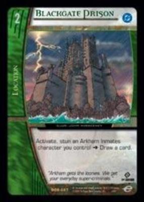 VS System: Blackgate Prison - Foil [Played] VS: DC Origins TCG CCG ...