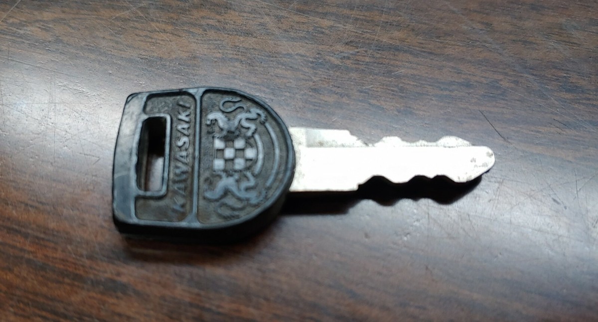 Kawasaki OEM Lion Heads Key #780 Used | eBay