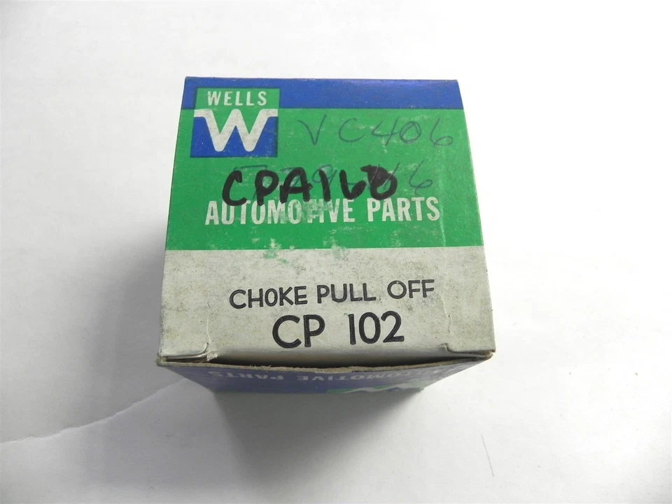 Chevrolet Pontiac 1975-1976 NOS Wells Choke Pull Off CP 102 CPA 117 ORIGINAL NUEVO Foto 2 de 4