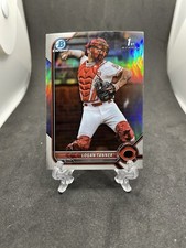 2022 Bowman Draft Logan Tanner Bowman 1st Silver Refractor #BDC-55 Reds