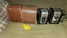 Argus Super 75 Argoflx Camera Seventy Five, With Original Leather Case. Untested