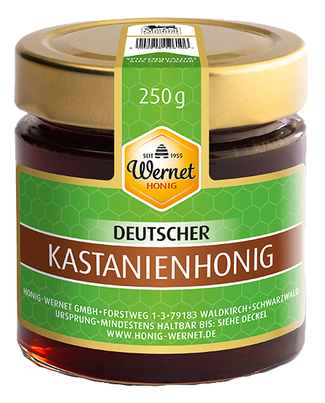 Honig Wernet Kastanienhonig Aus Deutschland 250G-image