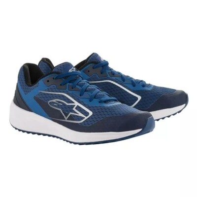 Open Box Alpinestars Men's Meta Road Riding Shoes Blue/White - 12