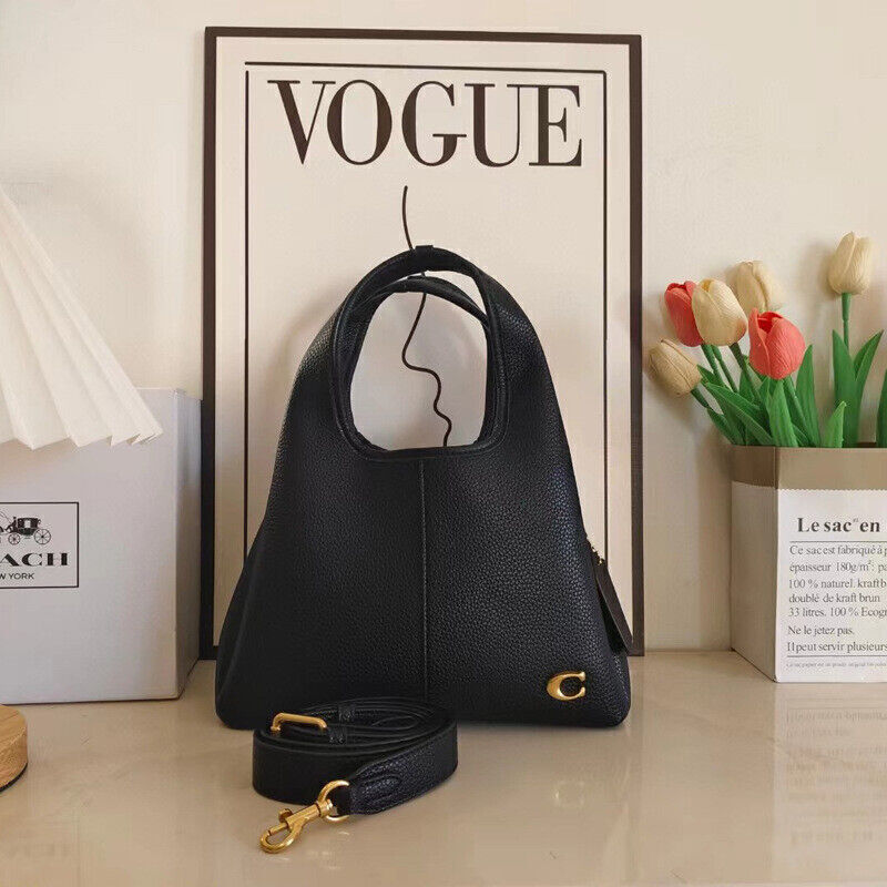 COACH CM545 LANA 23 Polished Pebble Leather 2way Shoulder