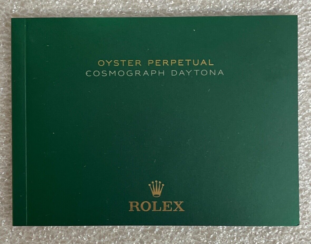 2019 Rolex Daytona Booklet Manual English 2019 IMR-DAY-US-19 4.2019