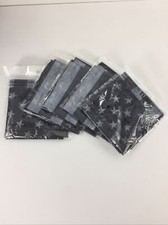 5 Pcs American Flag Outdoor Face Mask- Hiking Biking ATV Motorcycle Microfiber