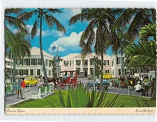 Postcard Rawson Square Prince George Wharf Nassau The bahamas