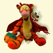 Disney Winnie the Pooh Devil Tigger Halloween 2000 Bean Bag Plush