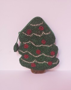 Vintage-Christmas-Tree-Beaded-Coin-Purse-stocking-stuffer