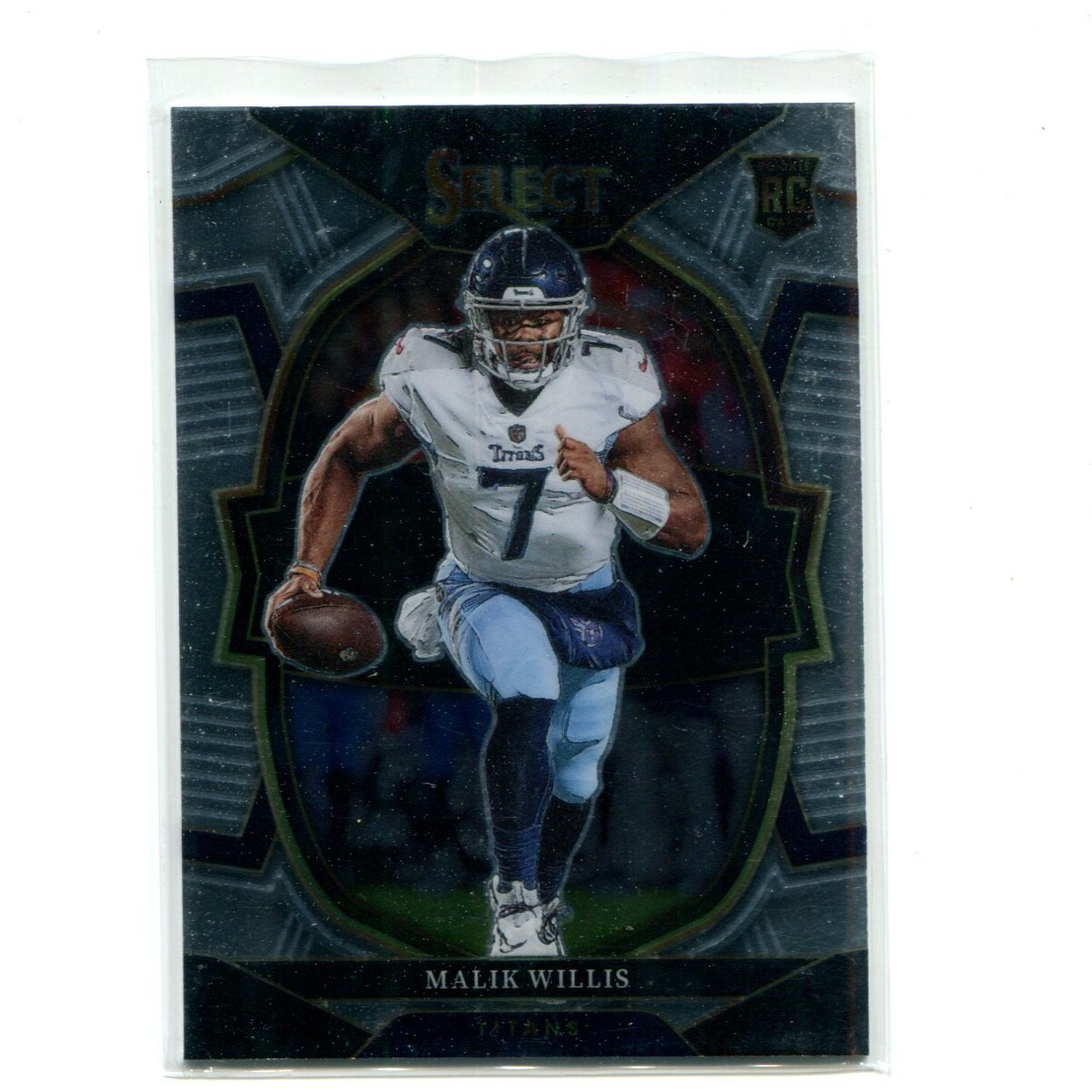 2022 Panini Select Football Malik Willis Concourse RC #38 Tennessee Titans
