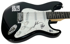 John Rzeznik Robby Takac GOO GOO DOLLS Signed Autograph Electric Guitar BAS COA John Rzeznik Robby Takac GOO GOO DOLLS Signed Autograph Electric Guitar BAS COA