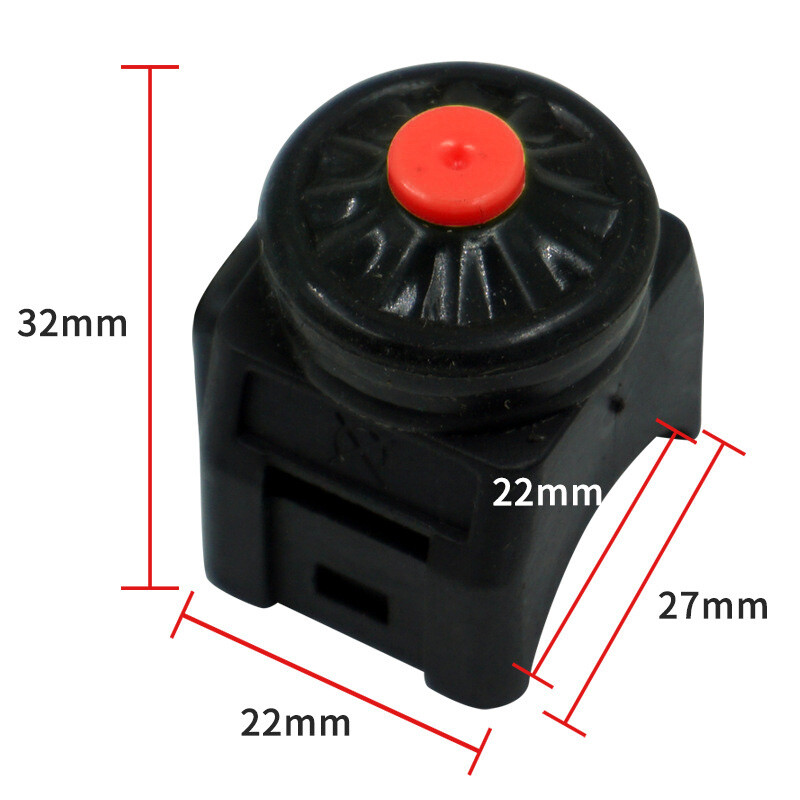 2-Piece Motorcycle Kill Switch Set - Red Push Button For Dirt Bike, KTM, ATV, 7/8" Handlebar