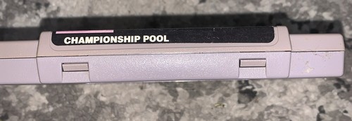Snes Super Nintendo 2 Game Lot: Championship Pool & NHLPA Hockey 93 - Picture 4 of 9