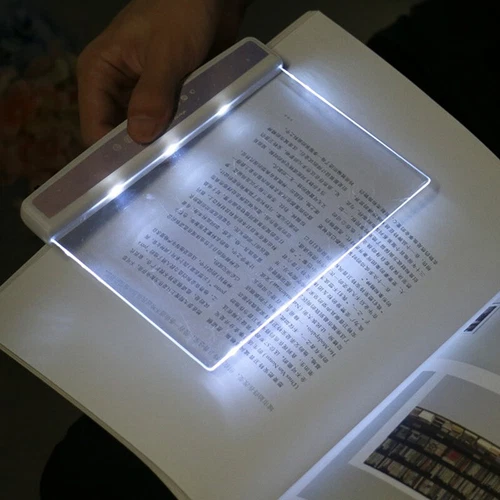 Portable LED Read Panel Light Book Reading Lamp Night Vision Eye Protect