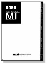 MANUALE D'USO KORG M1 - M-1 M 1 - Sintetizzatore