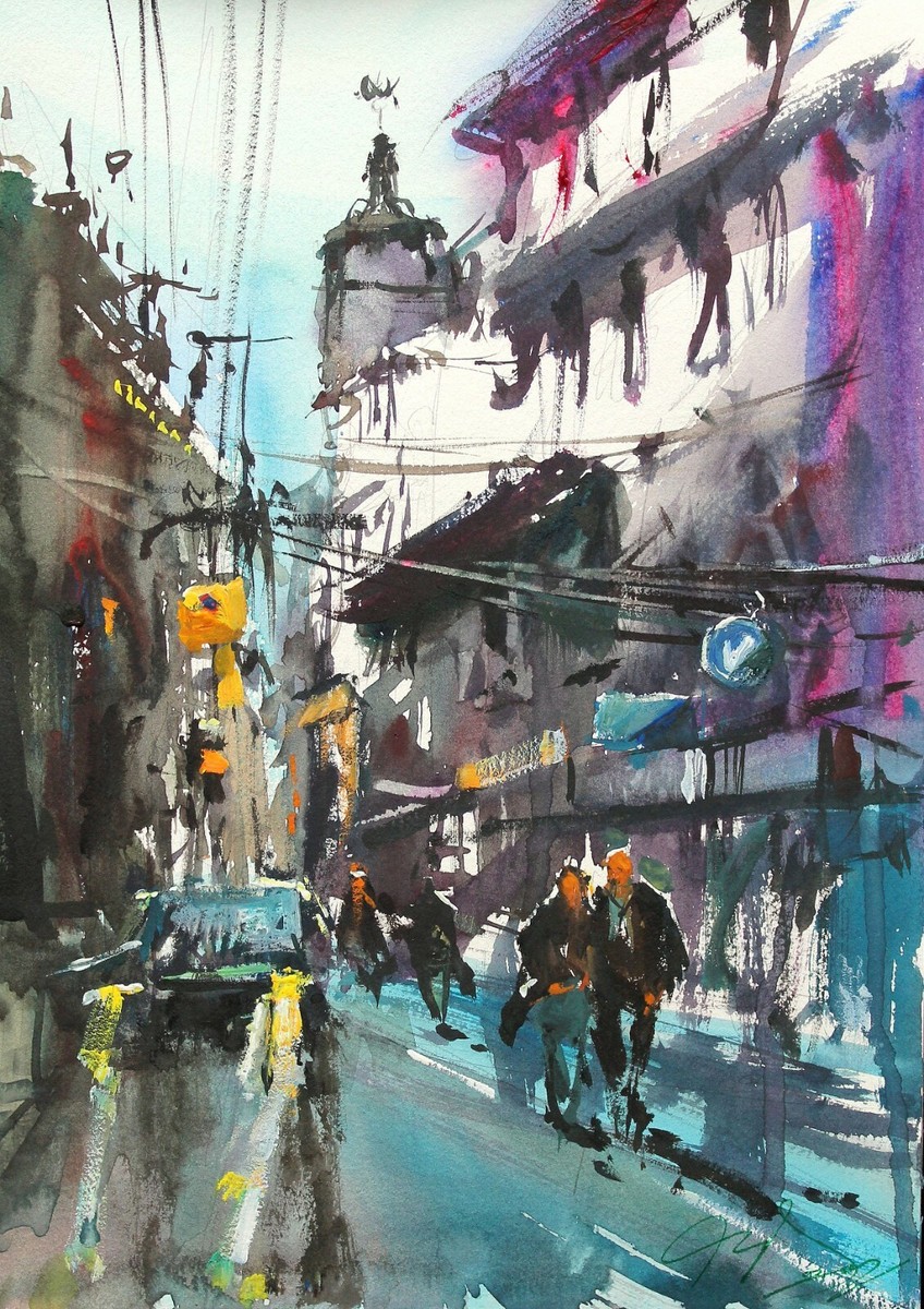 リカルドゴンザレス 原画 WET PAINT リカルドゴンザレス 原画 WET PAINT リカルドゴンザレス 原画