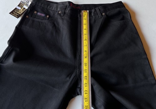 Laincot 675 Pants Men 38 Black Fine Merino Wool Cotton Made In Australia - Picture 8 of 12