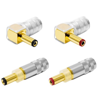 Oyaide DC-2.1G 2.5G Gold Plated DC plug jack connector, For Audio, made in Japan