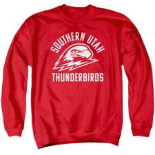 Southern Utah University Adult Crewneck Sweatshirt One Color, Red, S-3XL