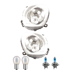 Scheinwerfer Set inkl. Premium Lampen für MINI Mini Countryman R60 mit LWR Motor
