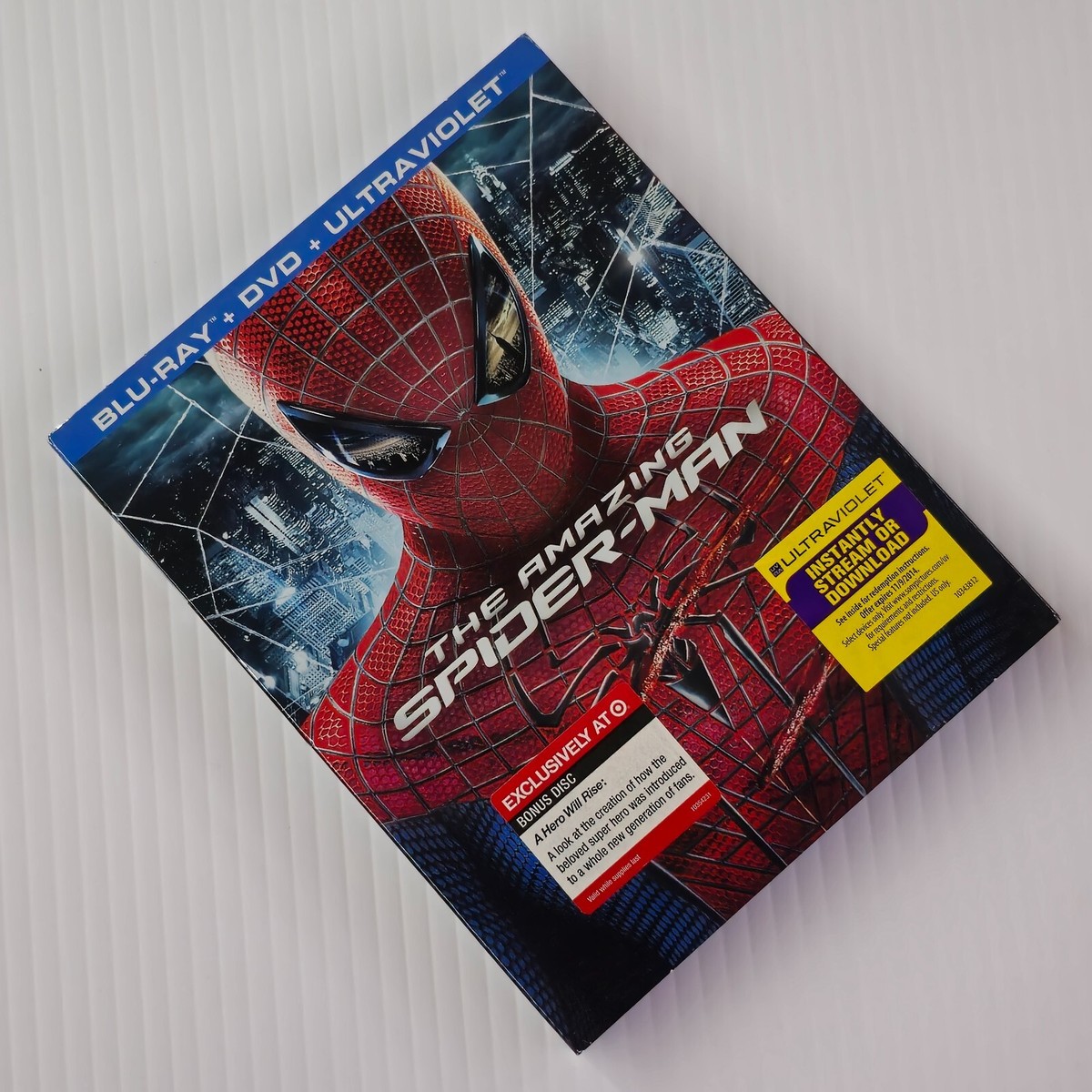 The Amazing Spider- Man (Blu-ray, 2012) Andrew Garfield, Emma