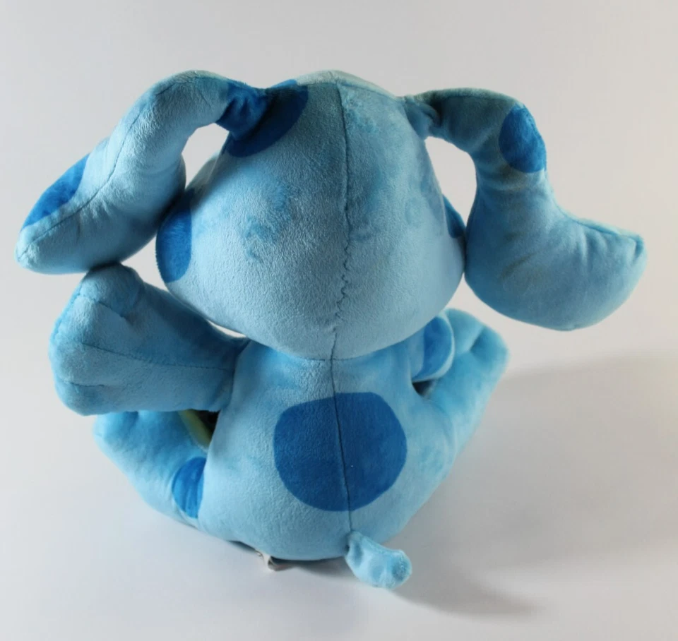 LeapFrog Blue's Clues Story Time con AZUL - Libros interactivos perro de peluche PROBADO Foto 3 de 4