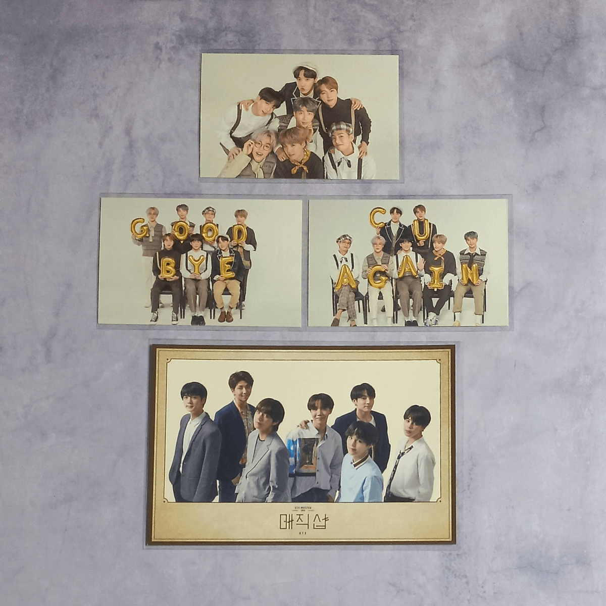 bts 5th muster Magic shop 韓国公演　フォトカード BTS 5th Muster Magic Shop Seoul Busan Reward Photo Card LG