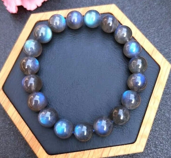 Faceted Labradorite Bracelet for Transformation, Intuition, and Strength —  That Mishi Magick