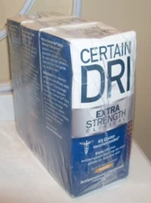 Certain Dri SOLID Antiperspirant for Excessive Perspiration 1.7 oz ( 3 pack )